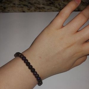 Handmade czech glass bead bracelet